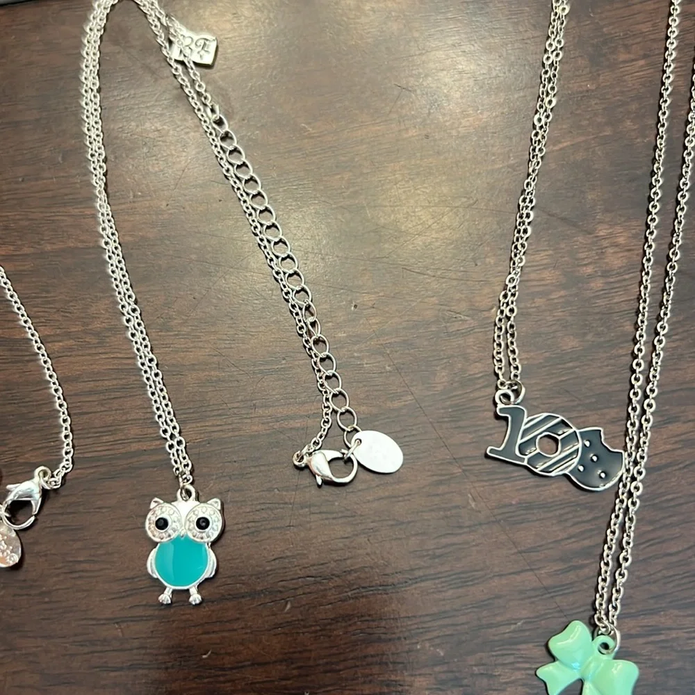 Assorted kids jewelry bracelet charms and necklaces